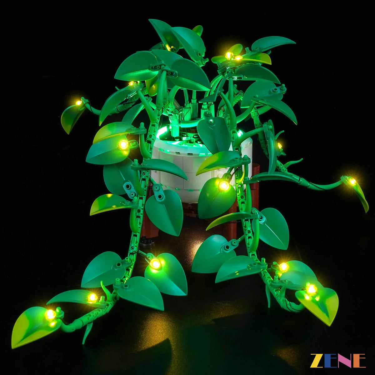 ZENE Bricks Light Kit for LEGO Hanging Golden Pothos #11512