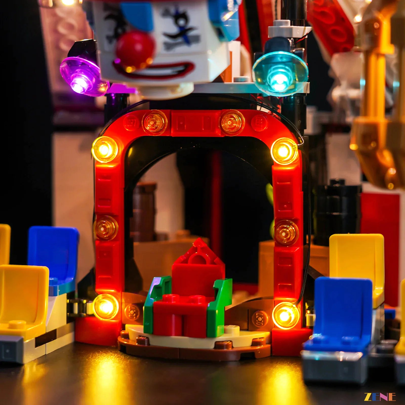 zene bricks LEGO Buggy the Clown's Circus Tent Light Kit for #75637
