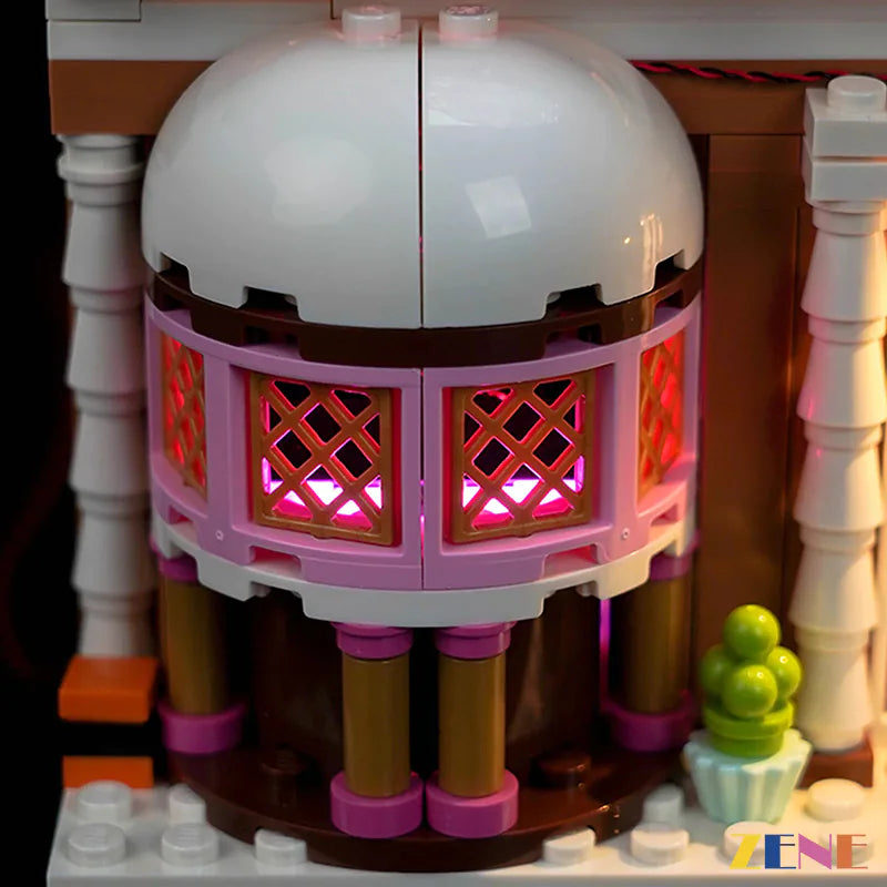 zene bricks LEGO Festive Gingerbread House Light Kit for #40809