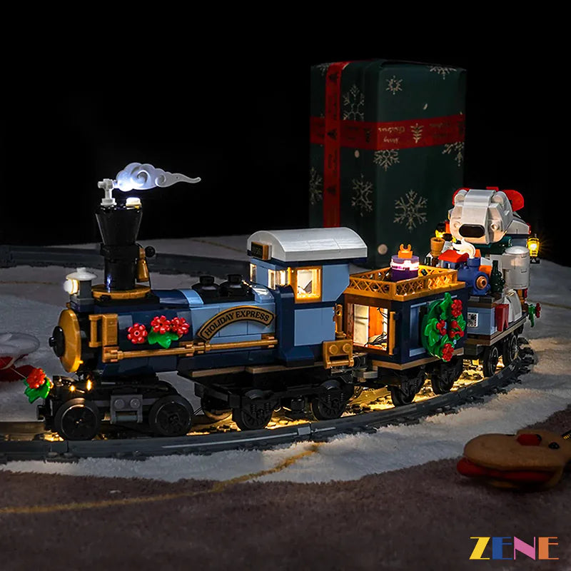 zene bricks LEGO Holiday Express Train Light Kit for #10361