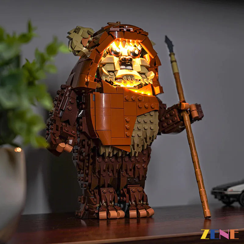 zene bricks LEGO Wicket the Ewok Light Kit for #75430
