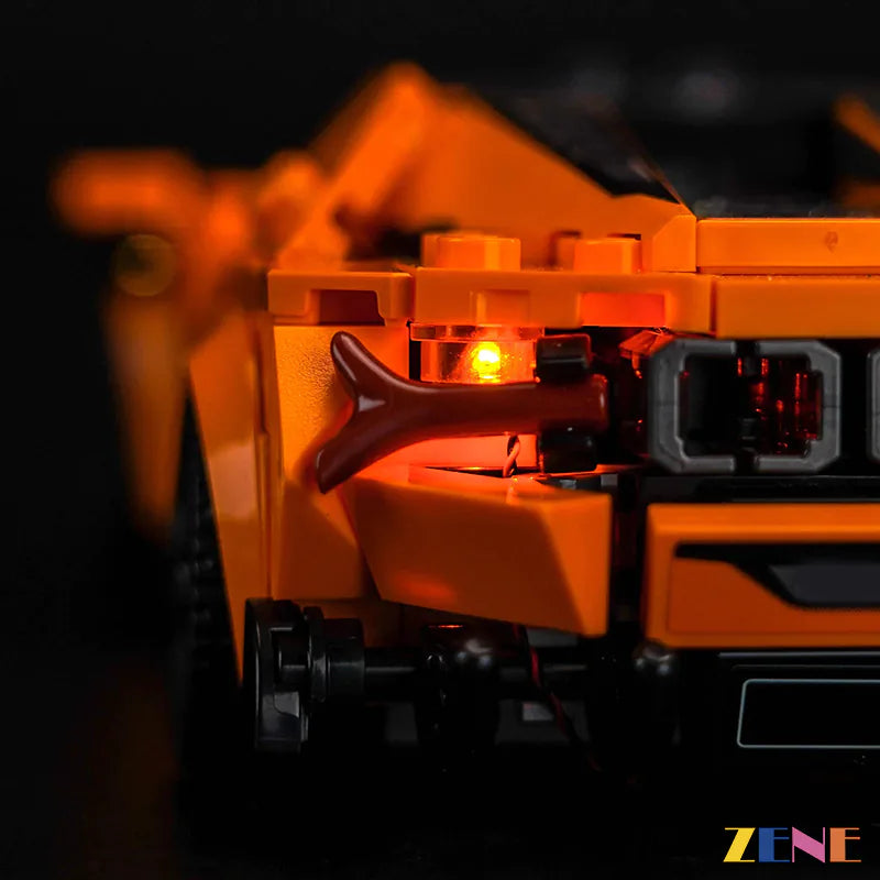 zene bricks LEGO Lamborghini Revuelto & Huracán STO Light Kit for #77238