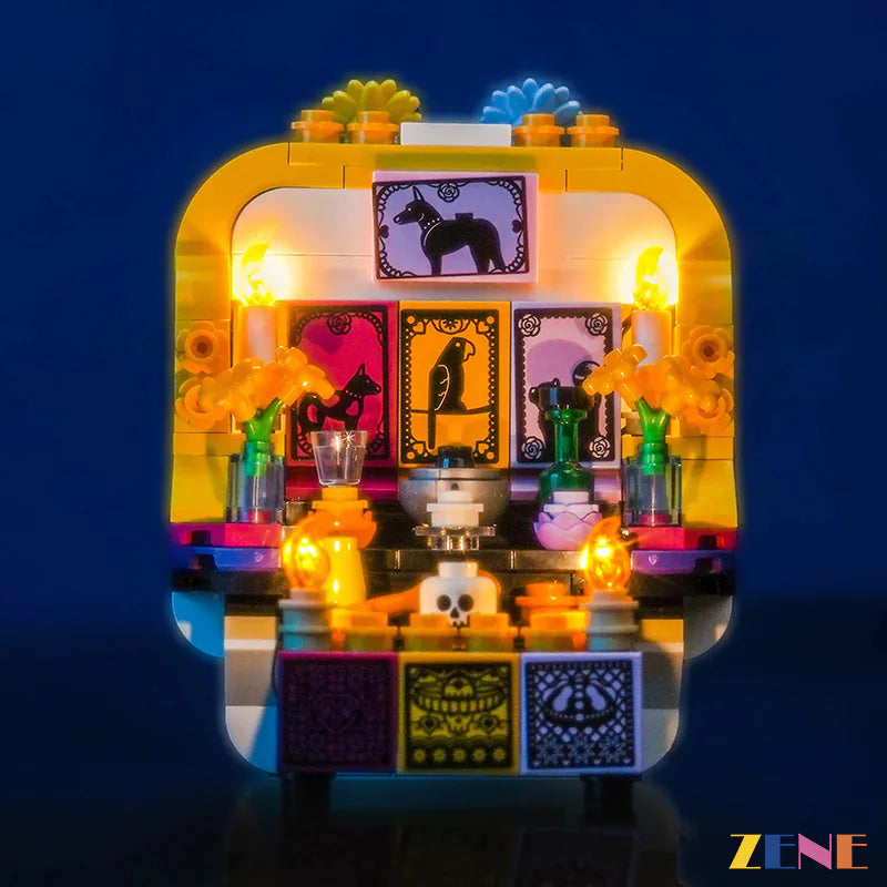 zene bricks LEGO Altar of the Dead Light Kit for #40811