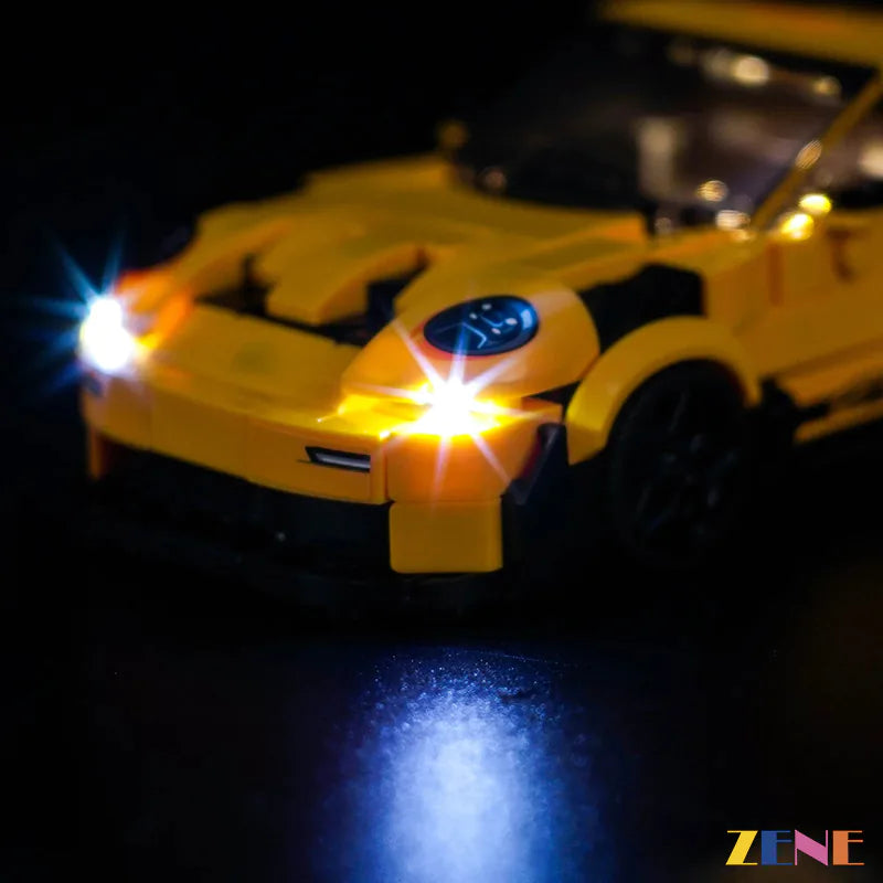 zene bricks LEGO Porsche 911 GT3 RS Super Car Light Kit for #77239