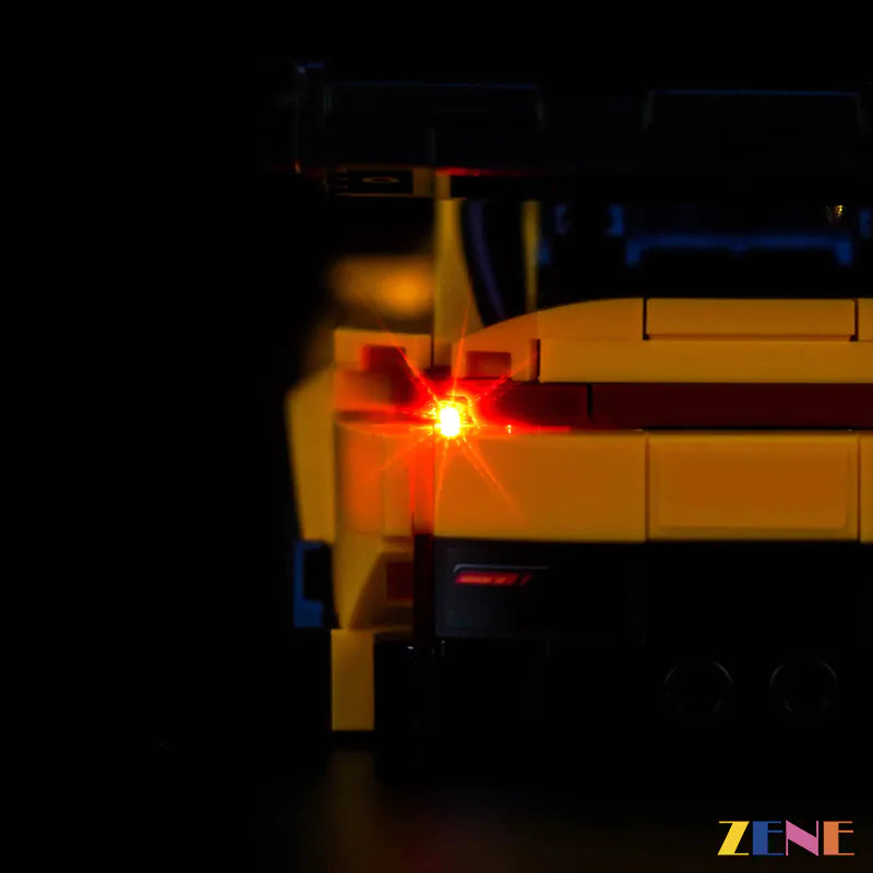 zene bricks LEGO Porsche 911 GT3 RS Super Car Light Kit for #77239
