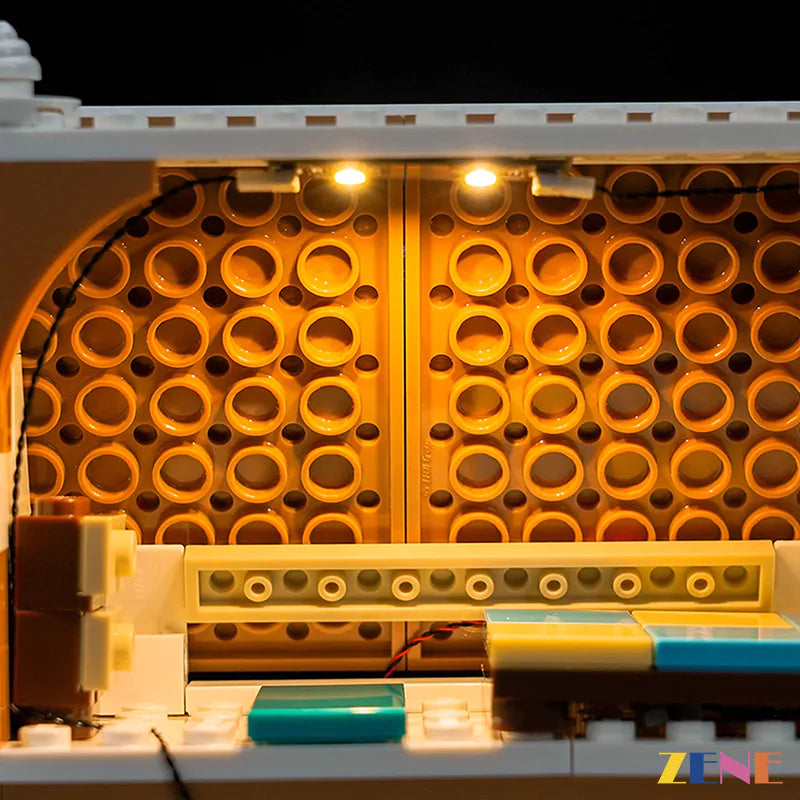 zene bricks LEGO Festive Gingerbread House Light Kit for #40809