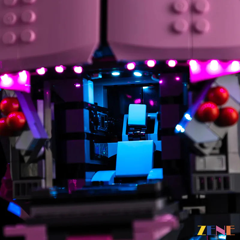 zene bricks LEGO Mecha Team Leader Light Kit for #77078