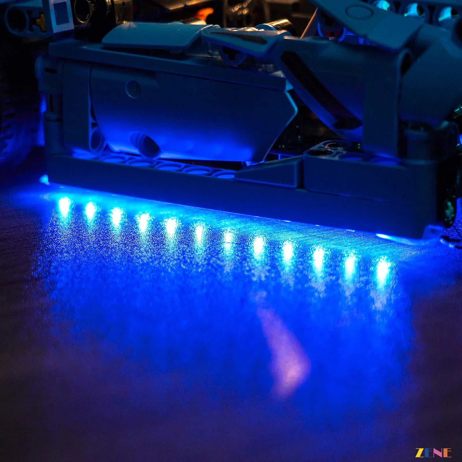 zene bricks LEGO Chevrolet Corvette Stingray Blue Light Kit for #42217