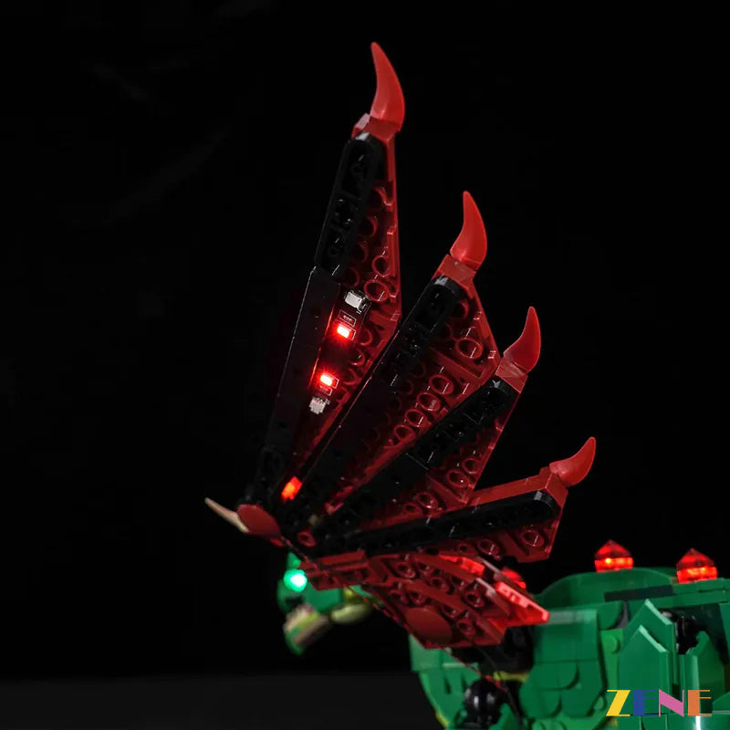 zene bricks Light Kit for Medieval Dragon #31161