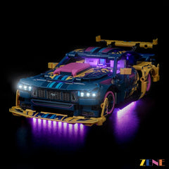 ZENE Bricks Light Kit for LEGO Garage Ford Mustang GT Car #42236