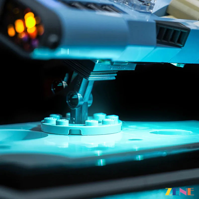 zene bricks LEGO Flying Moon Car Light Kit for #40789