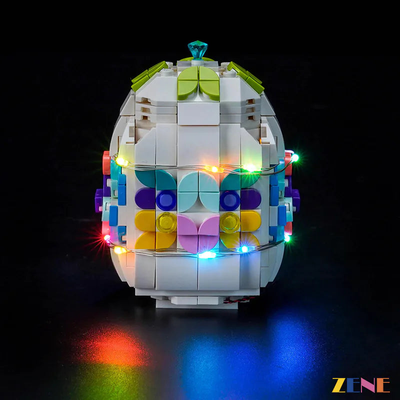 zene bricks Light Kit for LEGO Decorative Easter Egg #40816