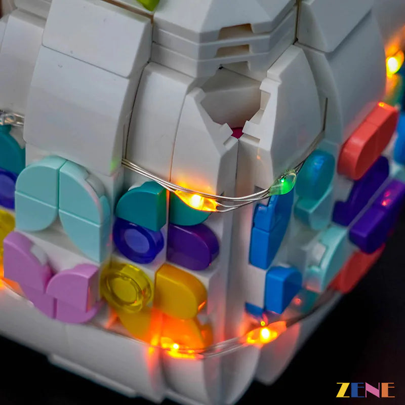 zene bricks Light Kit for LEGO Decorative Easter Egg #40816