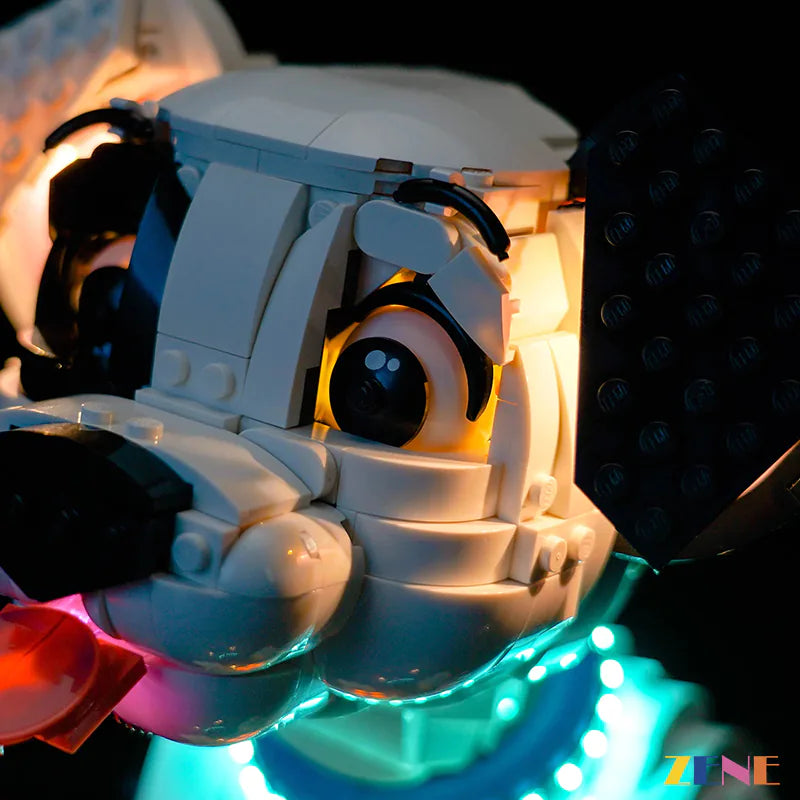 zene bricks Light Kit for LEGO Dalmatians Puppy #43269