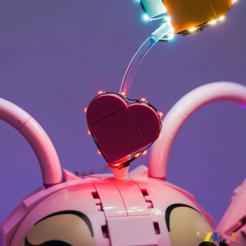 zene bricks Light Kit for LEGO Angel #43257