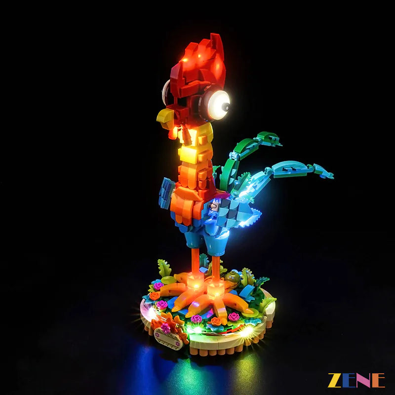 zene bricks Light Kit for LEGO Disney Heihei #43272