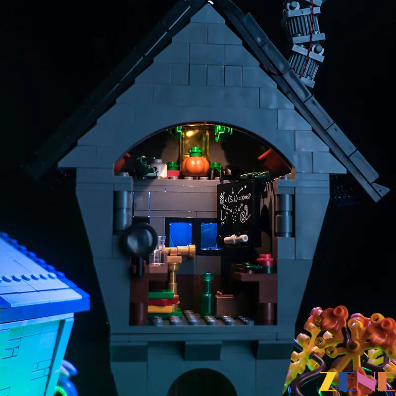 zene bricks Light Kit for LEGO Tim Burton's The Nightmare Before Christmas #21351