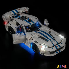 ZENE Bricks Light Kit for LEGO Dodge Viper GTS-R Sports Car #42234