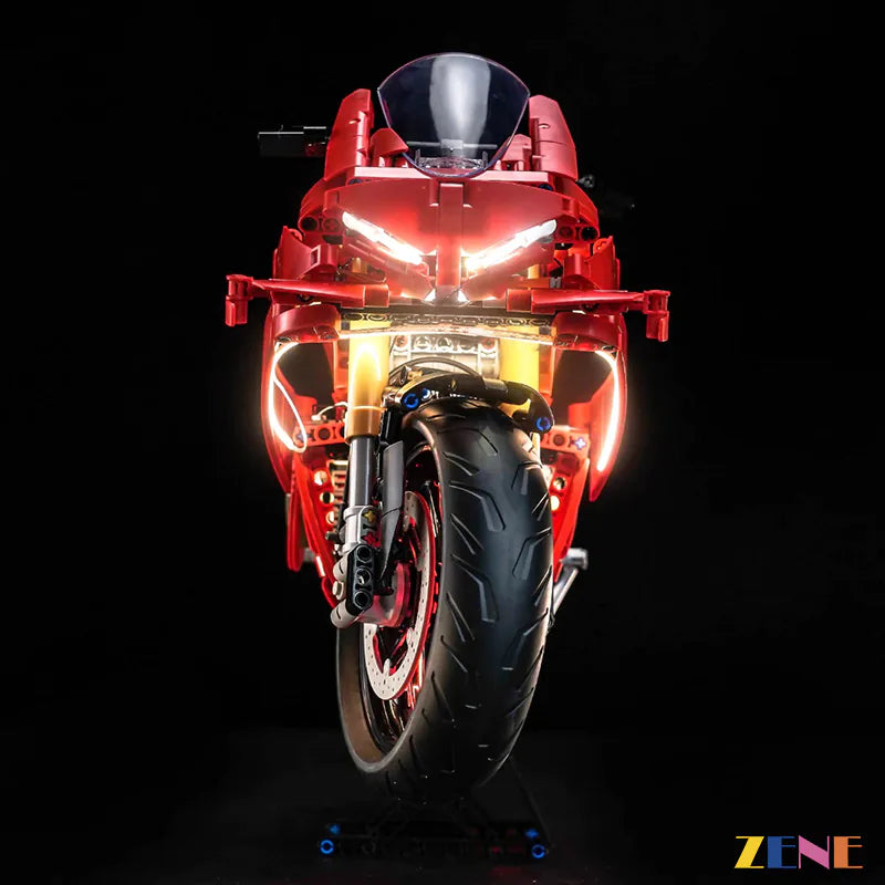 zene bricks Light Kit for LEGO Ducati Panigale Motorcycle V4S #42202