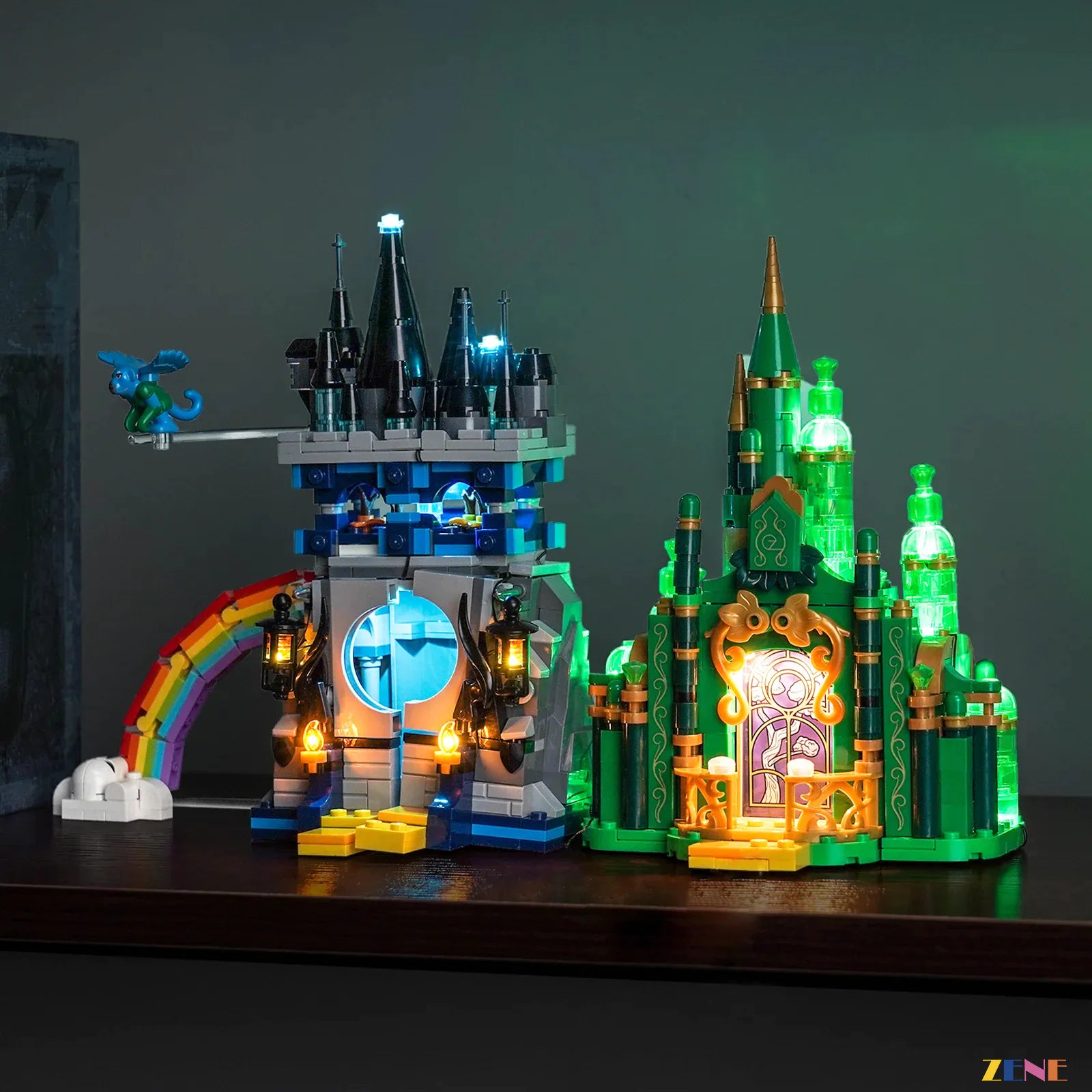 zene bricks LEGO Emerald City & Kiamo Ko Castle Light Kit for #75689