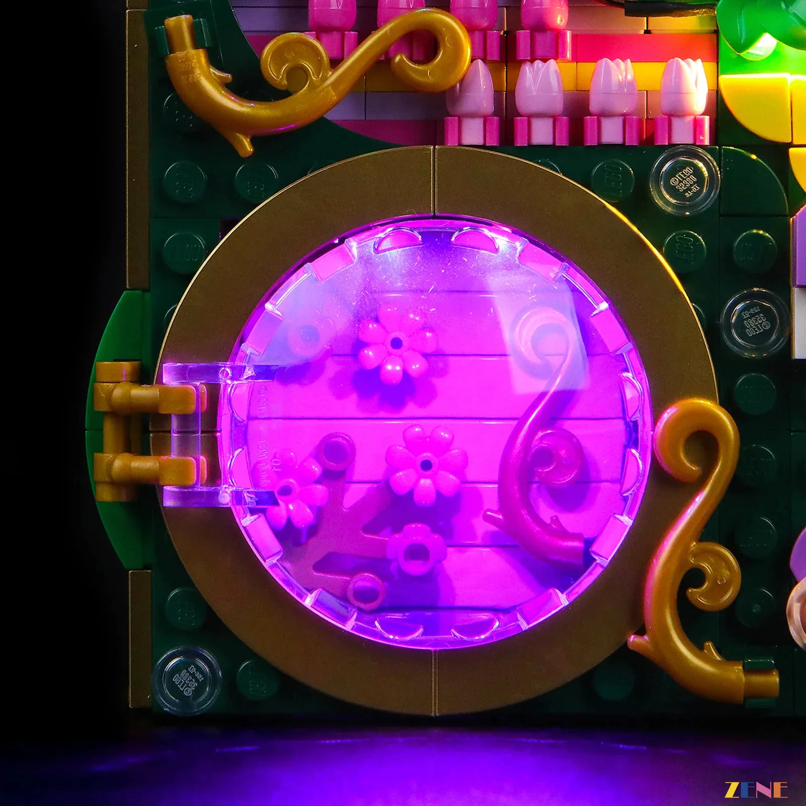 zene bricks LEGO Emerald City Wall Art Light Kit for #75685