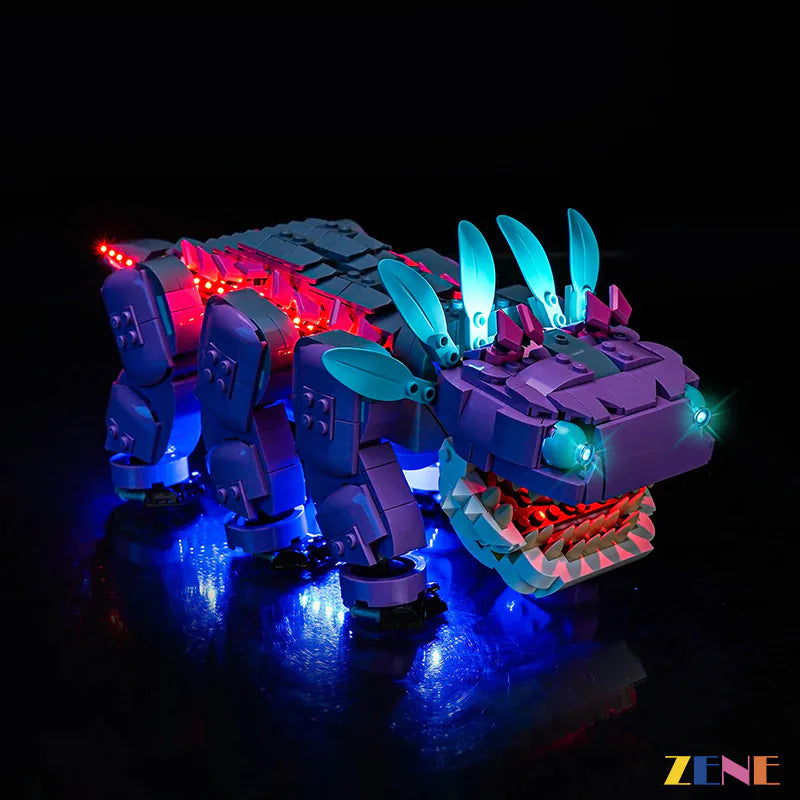 zene bricks Light Kit for LEGO Klombo #77077