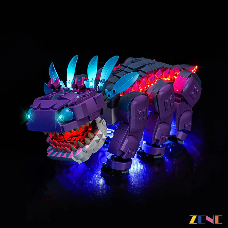 zene bricks Light Kit for LEGO Klombo #77077