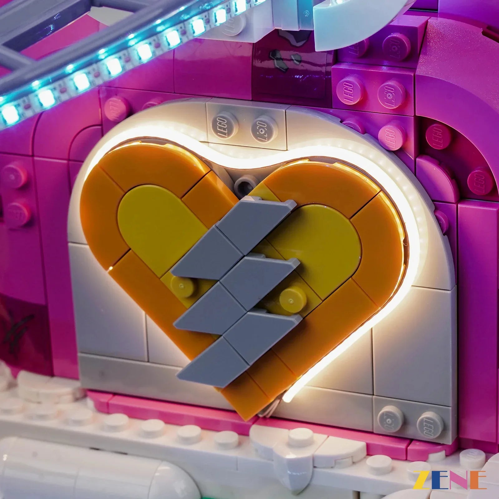 neon rave cave concert lighting - ZENE Bricks Light Kit for LEGO® Rave Cave #77082