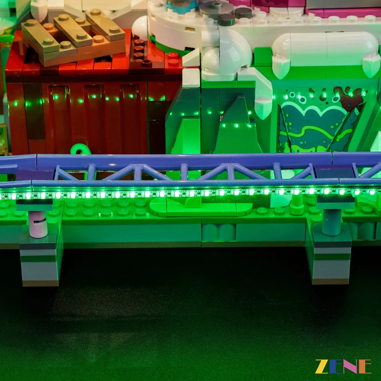 neon rave cave concert lighting - ZENE Bricks Light Kit for LEGO® Rave Cave #77082