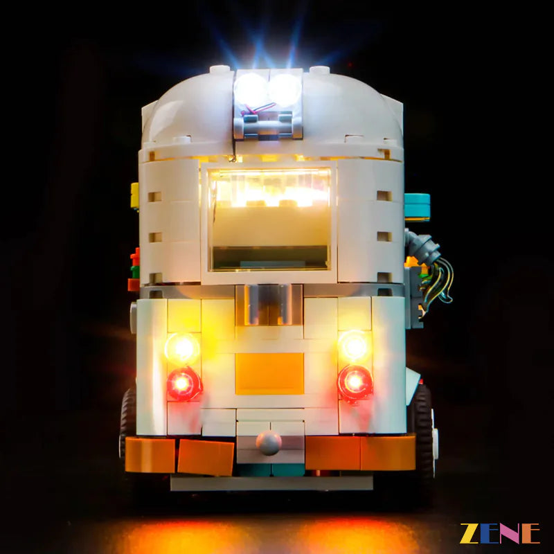zene bricks Light Kit for LEGO Camper Van Adventure #42663