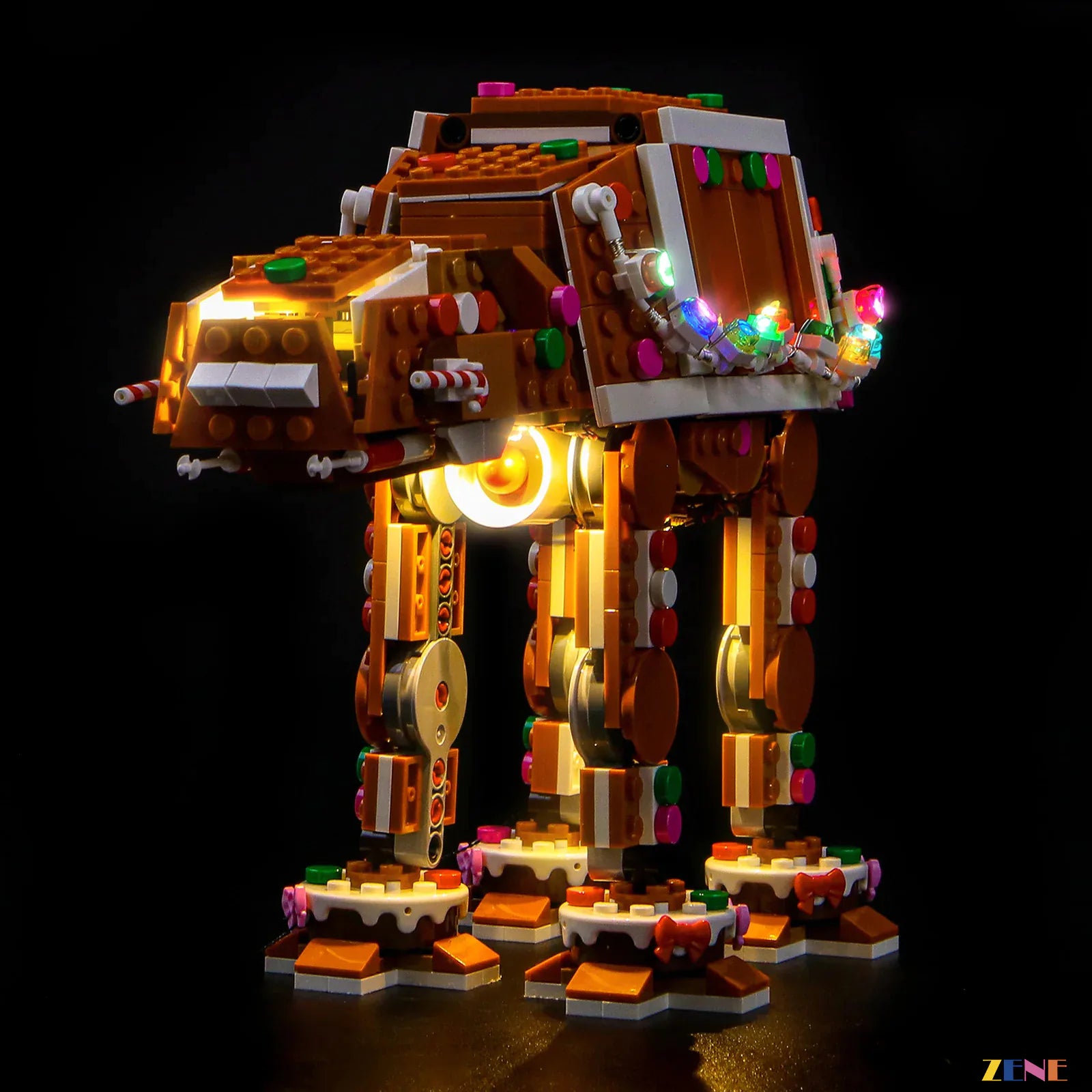 zene bricks LEGO Gingerbread AT-AT™ Walker Light Kit for #40806