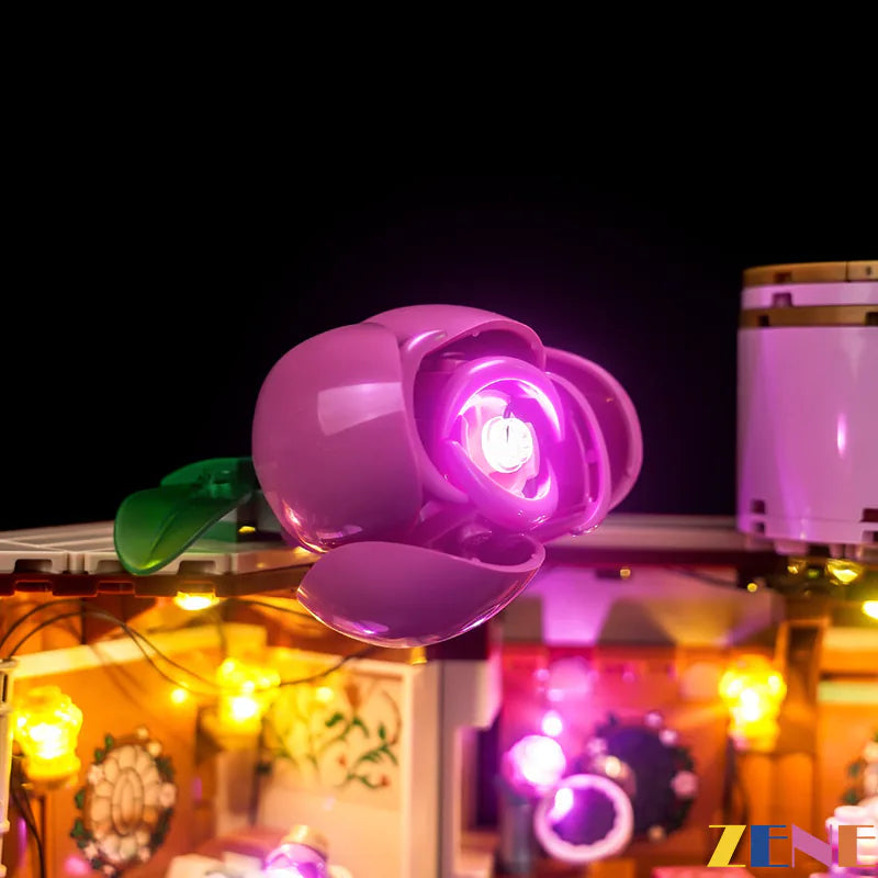 zene bricks Light Kit for LEGO Glinda Elphaba's Dormitory 75683