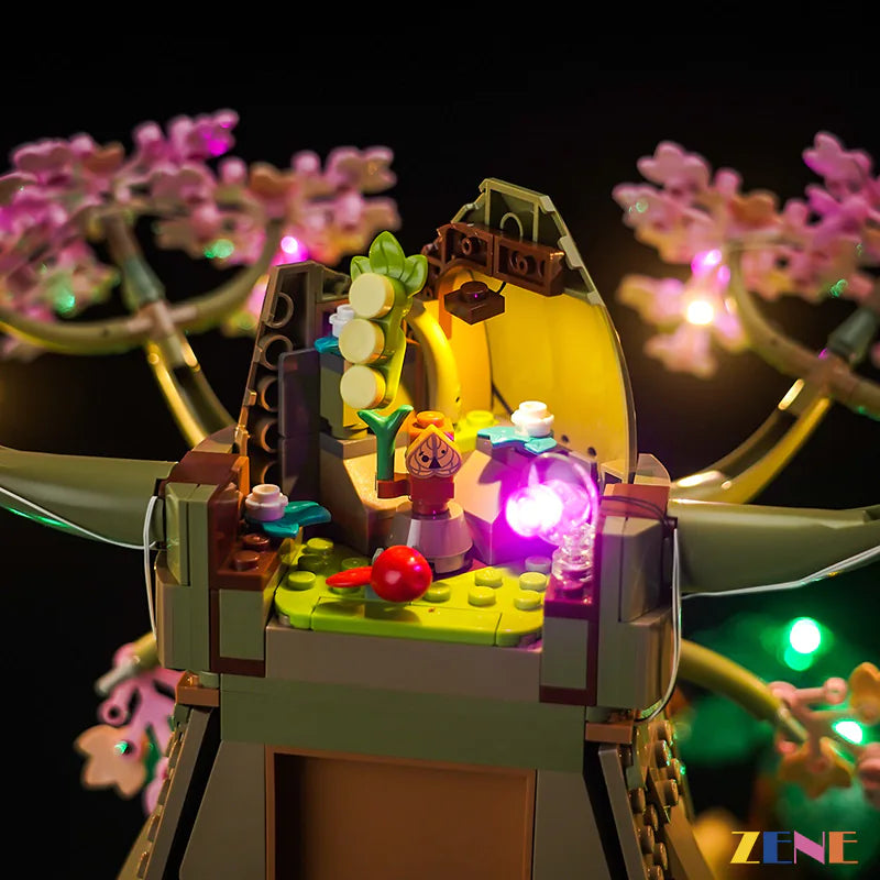 zene bricks Light Kit for LEGO Great Deku Tree 2-in-1 #77092 (The Legend of Zelda™)