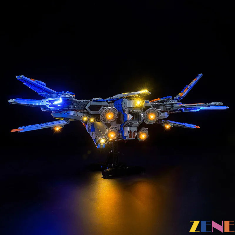 zene bricks Light Kit for LEGO Guardians of the Galaxy The Milano #76286