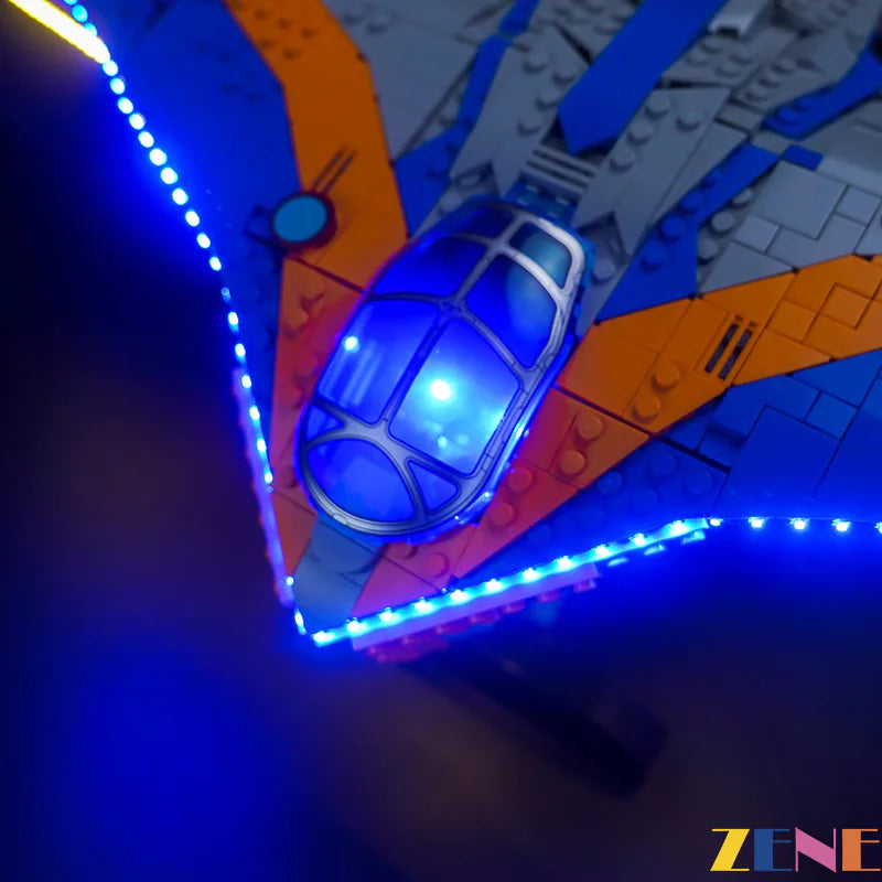 zene bricks Light Kit for LEGO Guardians of the Galaxy The Milano #76286