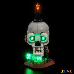 ZENE Bricks Light Kit for LEGO Halloween Skull Candle #40883
