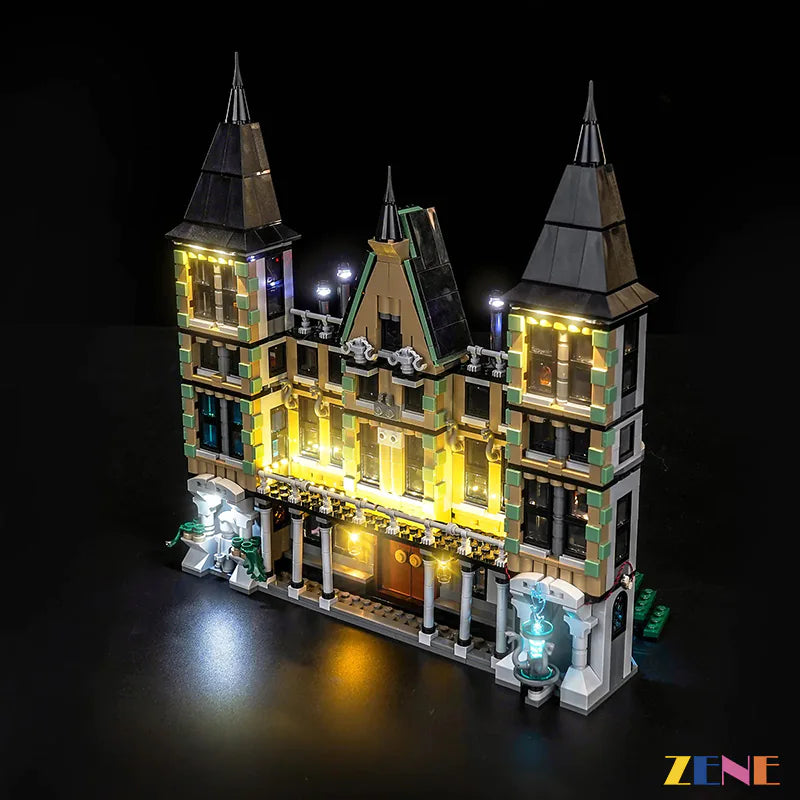 zene bricks Light Kit for LEGO Malfoy Manor #76453 (Harry Potter)