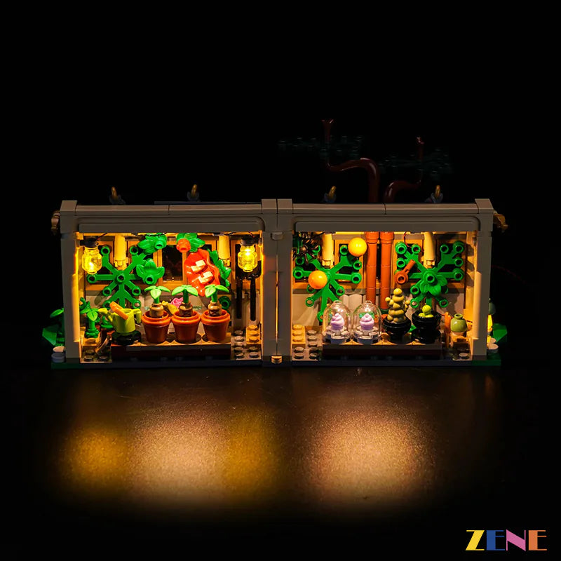 zene bricks Light Kit for LEGO Hogwarts Castle Herbology Class 76445