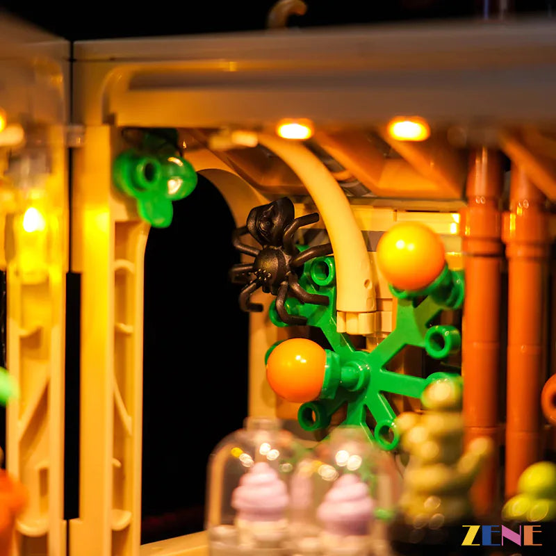 zene bricks Light Kit for LEGO Hogwarts Castle Herbology Class 76445