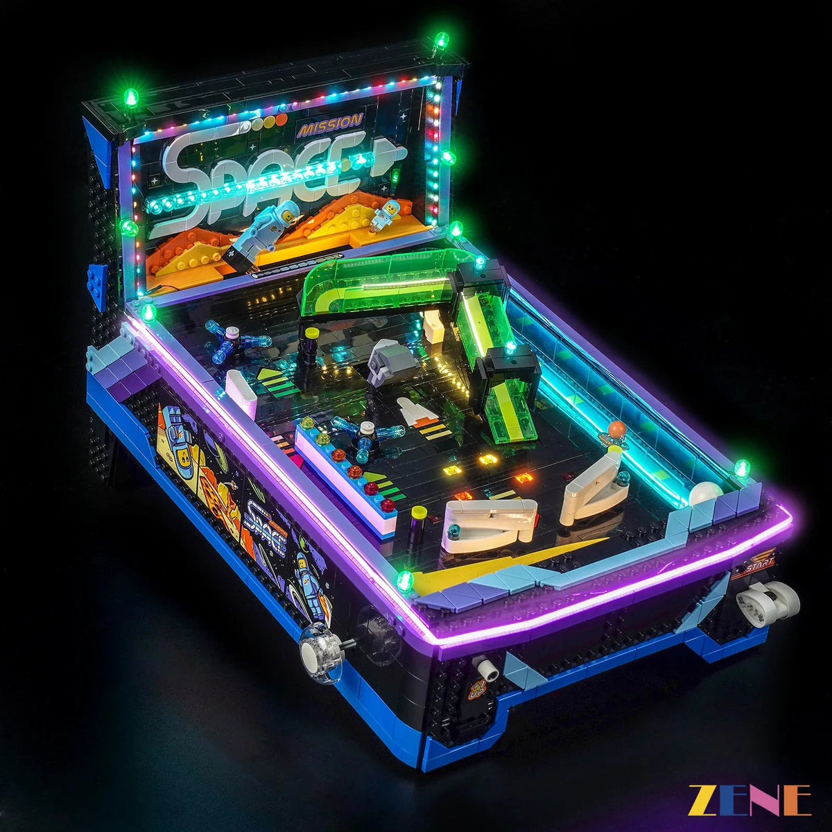 ZENE Bricks Light Kit for LEGO Arcade Pinball Machine #11374