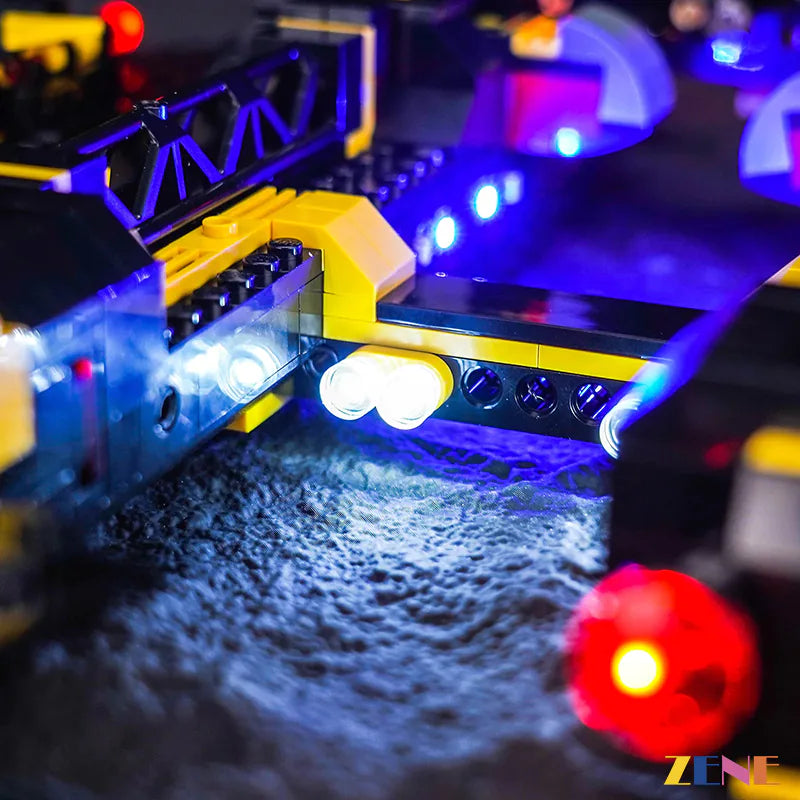 zene bricks Light Kit for LEGO Blacktron Renegade 10355 (Icons)