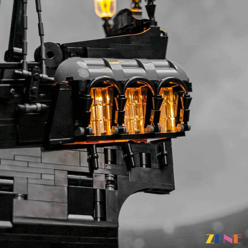 zene bricks LEGO Jack Sparrow's Pirate Black Pearl Ship Light Kit for #10365 (Ver. 1)