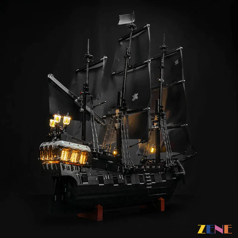 zene bricks LEGO Jack Sparrow's Pirate Black Pearl Ship Light Kit for #10365 (Ver. 1)