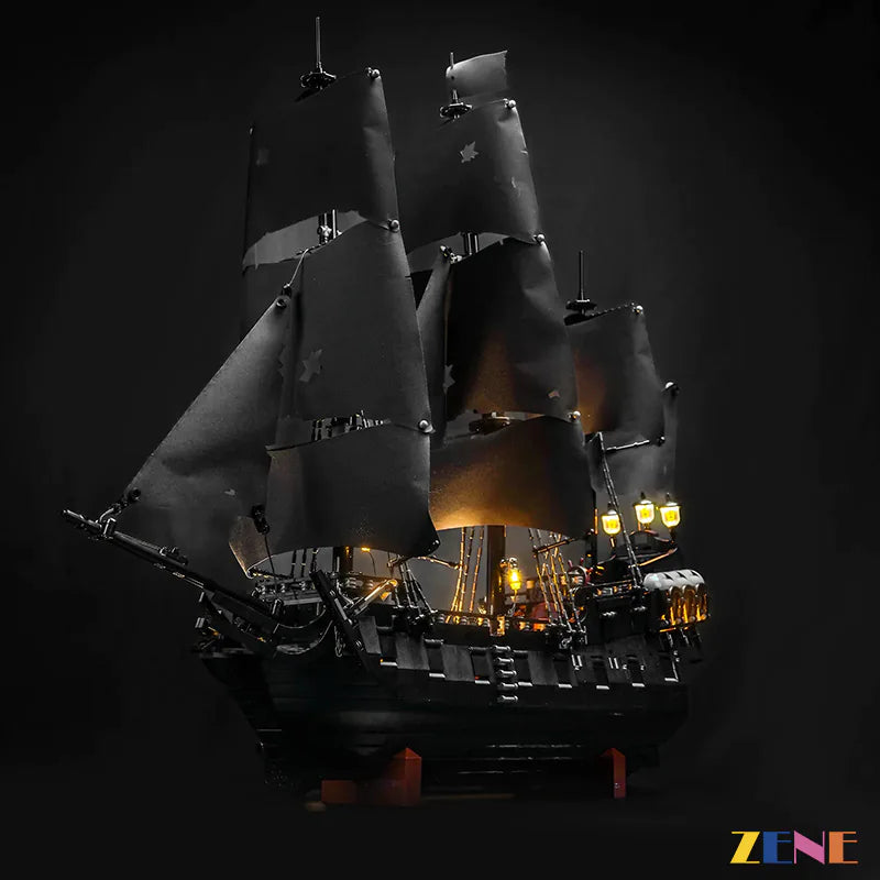zene bricks LEGO Jack Sparrow's Pirate Black Pearl Ship Light Kit for #10365 (Ver. 1)