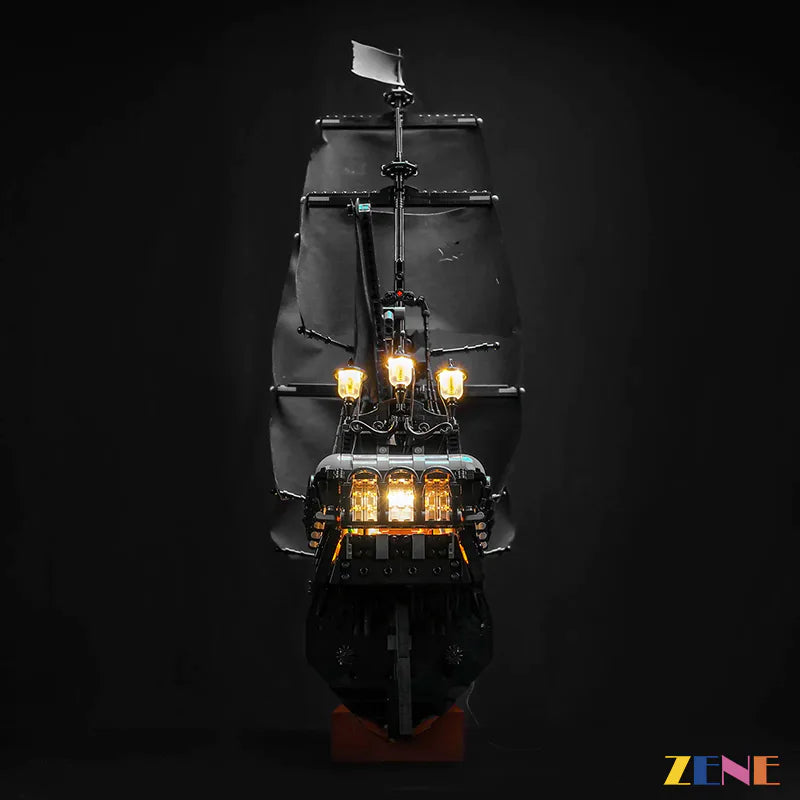 zene bricks LEGO Jack Sparrow's Pirate Black Pearl Ship Light Kit for #10365 (Ver. 1)