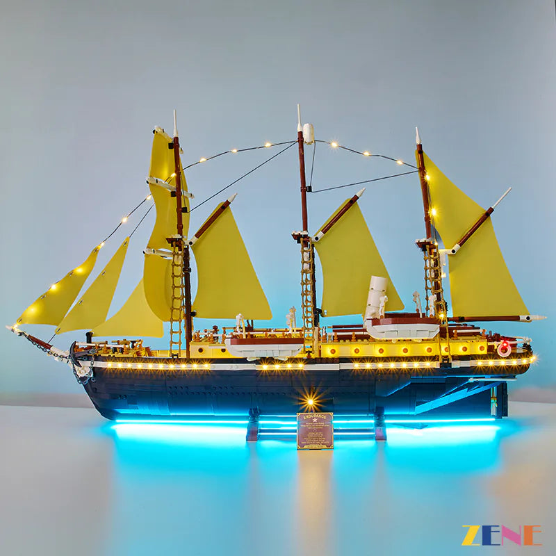 zene bricks Light Kit for LEGO Icons Endurance #10335(Ver.2)