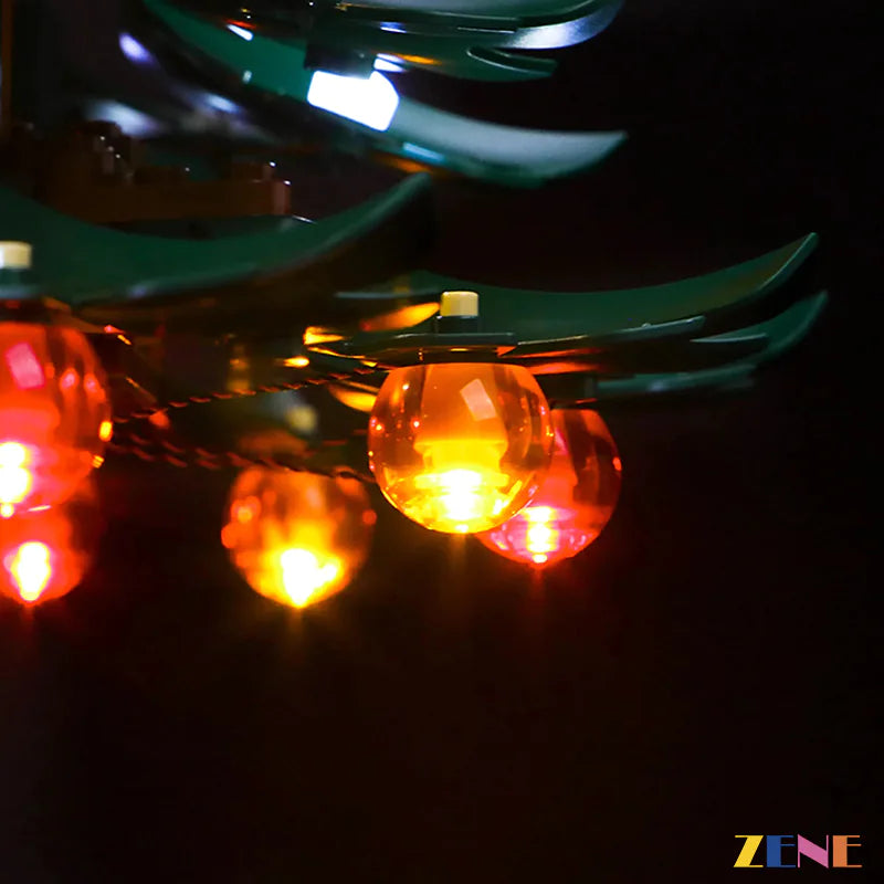 zene bricks LEGO Christmas Tree Light Kit for #41843