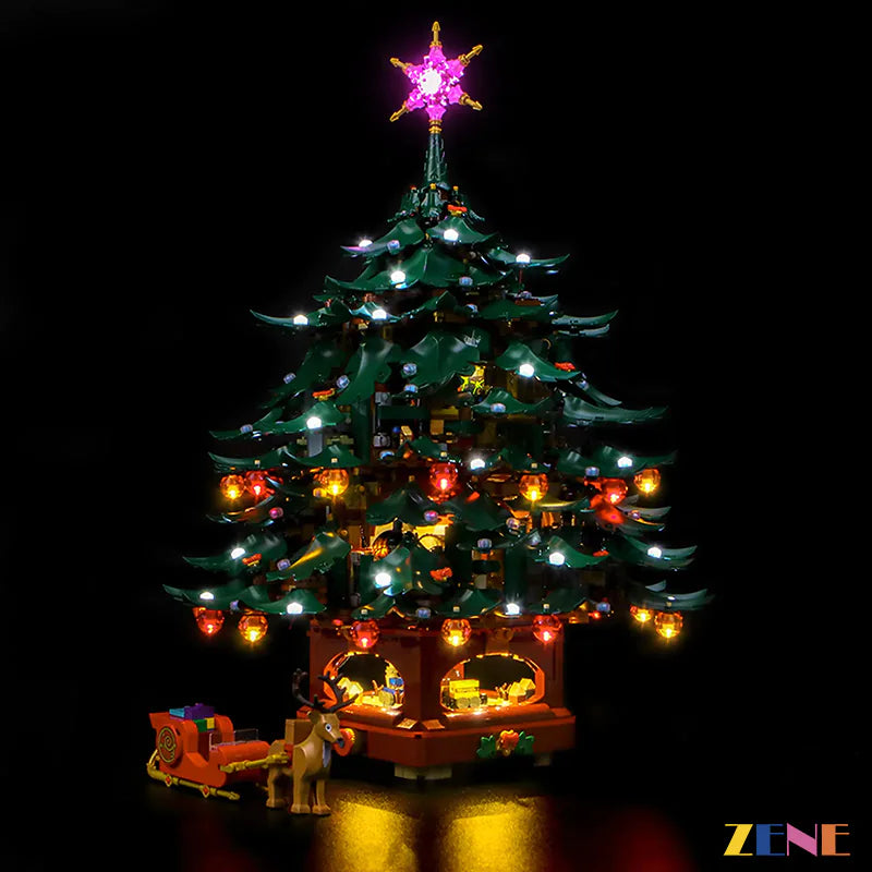 zene bricks LEGO Christmas Tree Light Kit for #41843