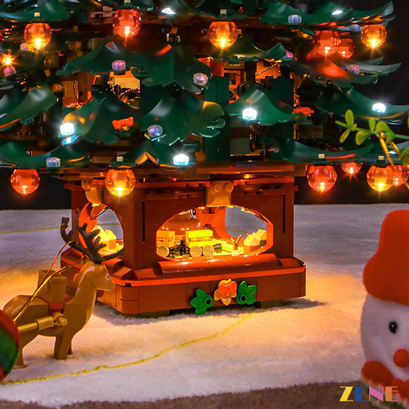 zene bricks LEGO Christmas Tree Light Kit for #41843