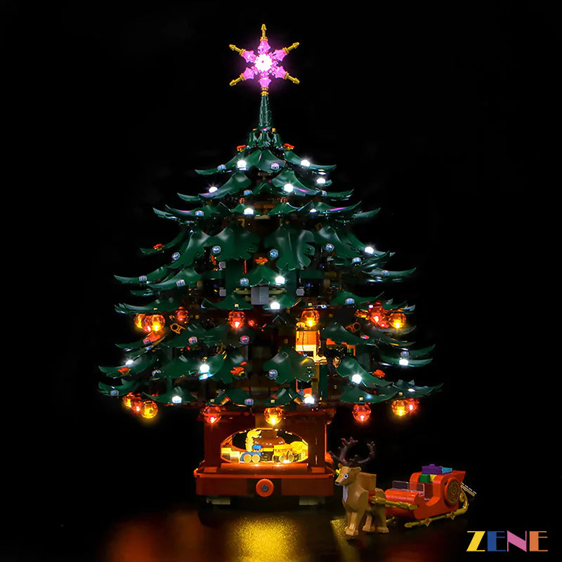 zene bricks LEGO Christmas Tree Light Kit for #41843